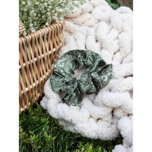 Bookish Satin Scrunchie | Magic Keys